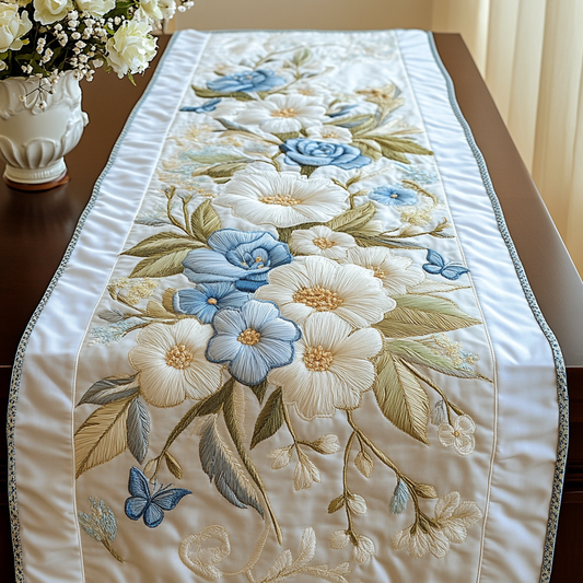 Garden of Grace Quilted Table Runner NCU0VL1432