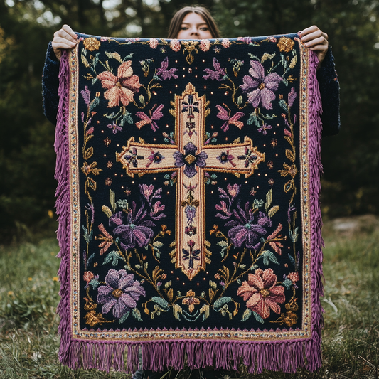 Garden of Grace Woven Sofa Blanket NCU0DV4240