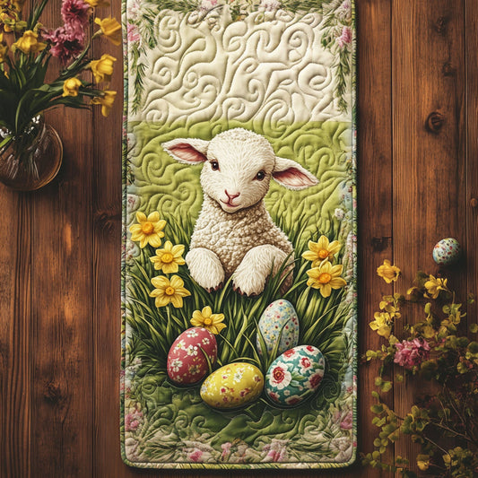 Garden of Hope Quilted Table Runner NCU0PT4913