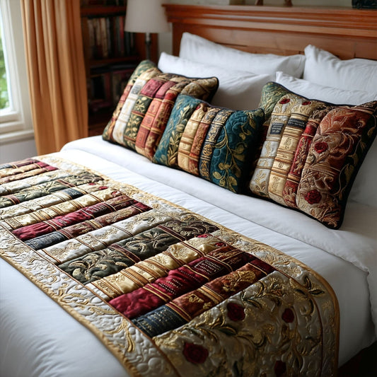 Garden of Knowledge Quilted Bed Runner NCU0PT8045