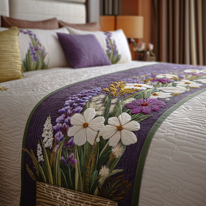 Gardenlight Sonata Quilted Bed Runner NCU0PT11159