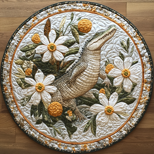 Gator Legends Quilted Round Mat NCU0DV5508