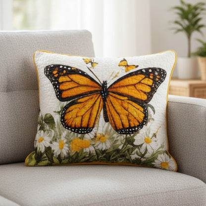 Monarch Meadow Quilted Pillow Case NCU0VL3101