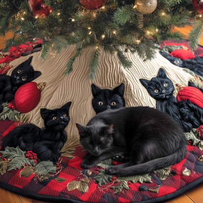 Shadow Garden Christmas Quilted Tree Skirt NCU0TD1231