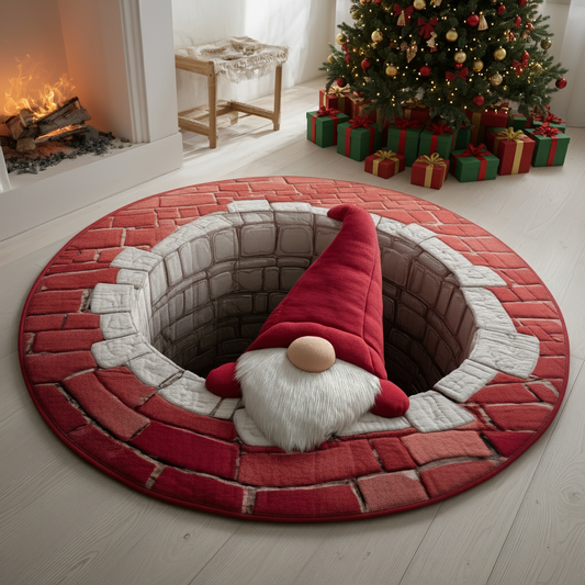 Magic Gnome Quilted Round Mat NCU0HH273