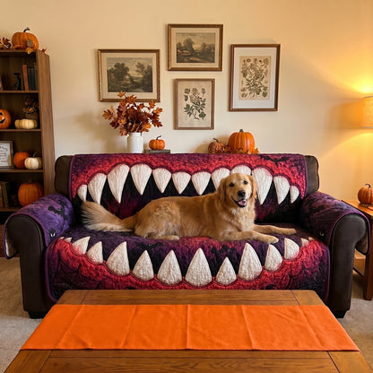 Carnival Nightmare Quilted Sofa Cover NCU0DV9784