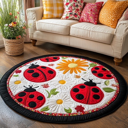 Gentle Bug Quilted Round Mat NCU0DK6605