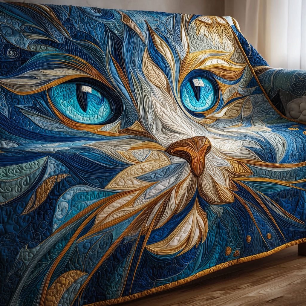 Gentle Cat Quilted Sofa Cover NCU0DK11739