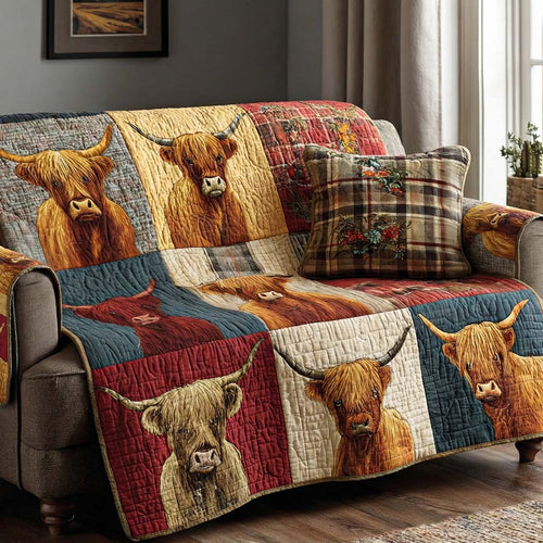 Gentle Countryside Quilted Sofa Cover NCU0NT12257