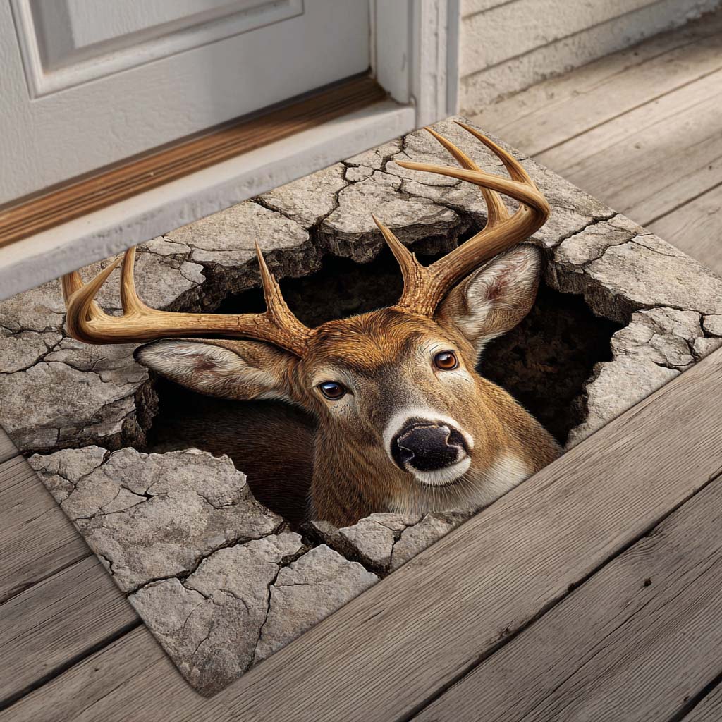 Gentle Deer Gaze Doormat NCU0XD1580
