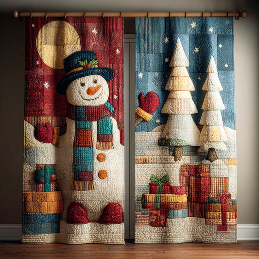 Gentle Frost Joy Quilted Curtains NCU0TD1379