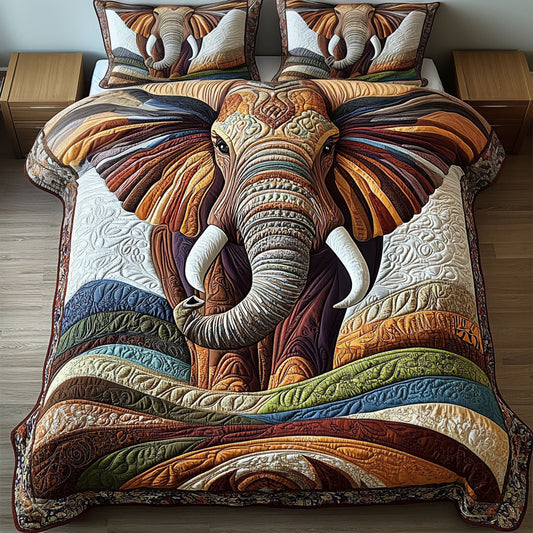 Gentle Giant Haven 3-Piece Quilted Bedding Set NCU0PT4121