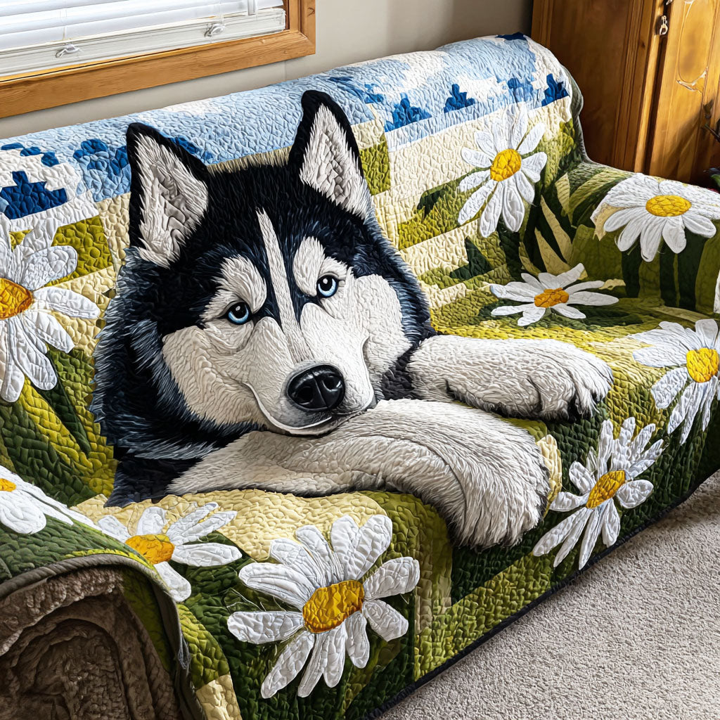Gentle Husky Quilted Sofa Cover NCU0TD2208