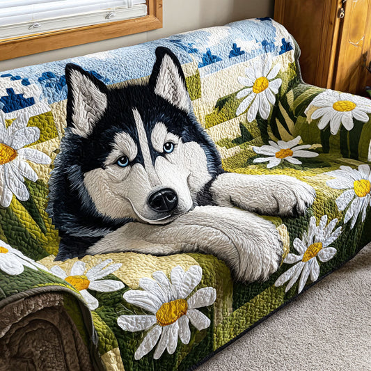 Gentle Husky Quilted Sofa Cover NCU0TD2208
