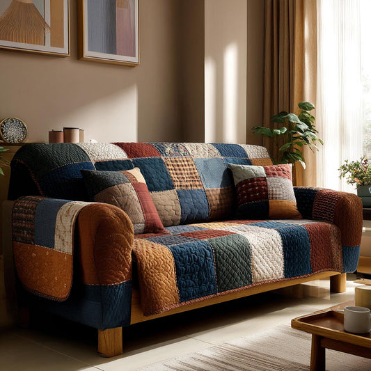 Gentle Living Quilted Sofa Cover NCU0DV9214
