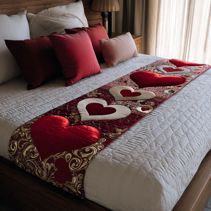 Gentle Love Quilted Bed Runner NCU0DK11857