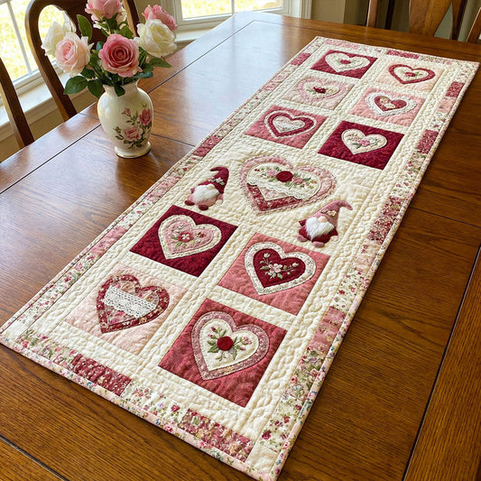 Gentle Love Quilted Table Runner NCU0NT12122