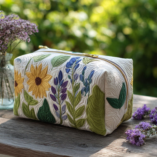 Gentle Meadow Quilted Makeup Bag NCU0PT9255