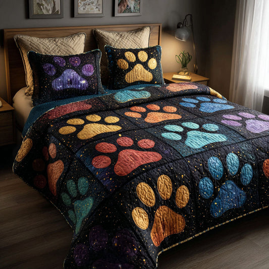 Gentle Paws 3-Piece Quilted Bedding Set NCU0NT11857