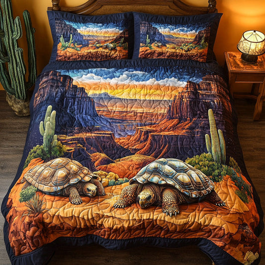 Gentle Shell 3-Piece Quilted Bedding Set NCU0NT7033