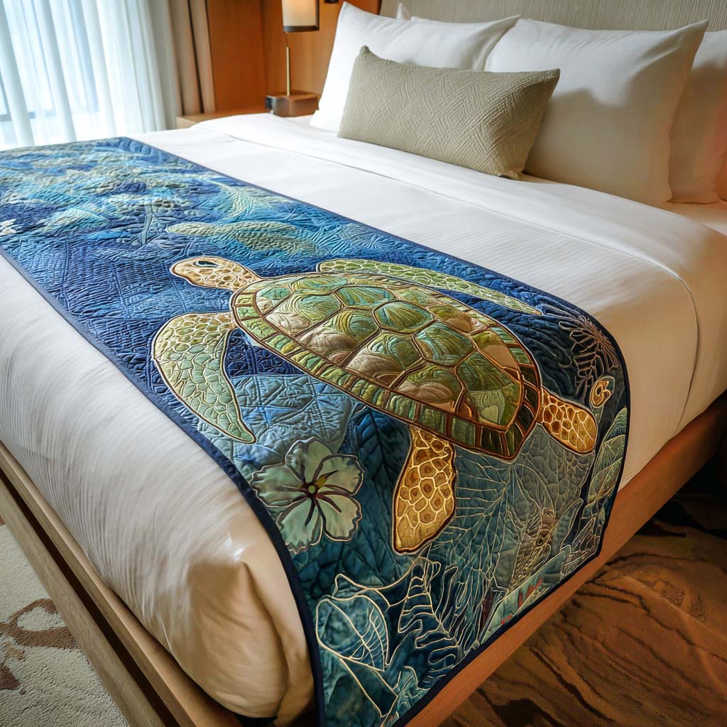 Gentle Voyager Quilted Bed Runner NCU0PT9460