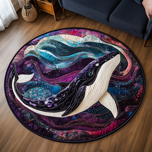 Gentle Voyager Quilted Round Mat NCU0DK5754