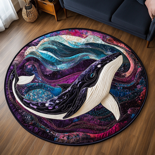 Gentle Voyager Quilted Round Mat NCU0DK5754