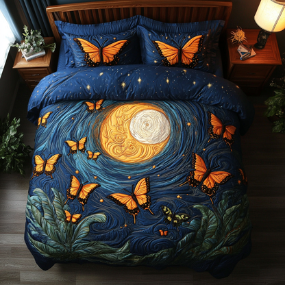 Gentle Wings 3-Piece Quilted Bedding Set NCU0DK6520