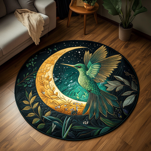Gentle Wings Quilted Round Mat NCU0DK6674
