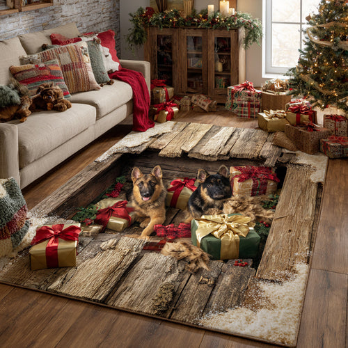 German Shepherd Grace Area Rug NCU0HH1344