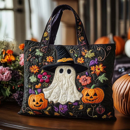 Ghost Parade Quilted Tote Bag NCU0NT9417