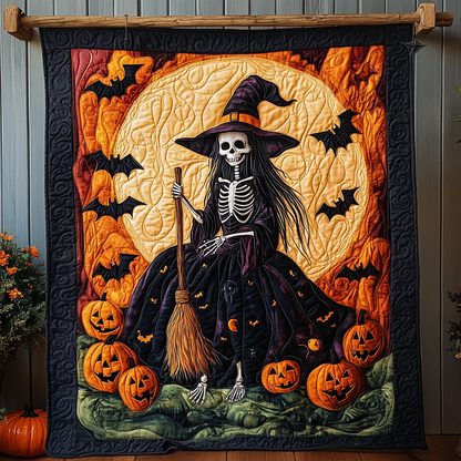 Ghostly Gathering Quilted Blanket NCU0NT170