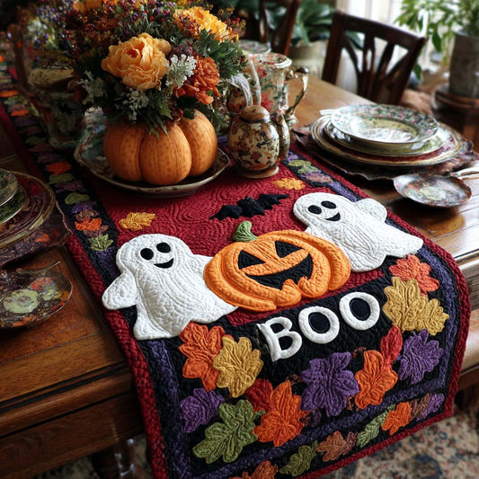 Ghostly Glow Quilted Table Runner NCU0NT9481