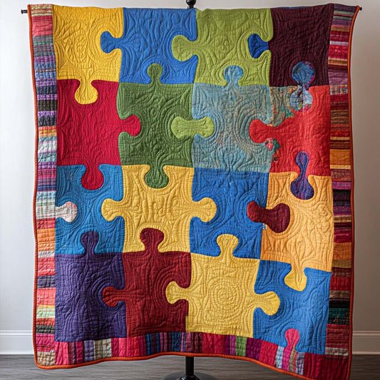 Giant Puzzle Quilted Blanket NCU0NT9580