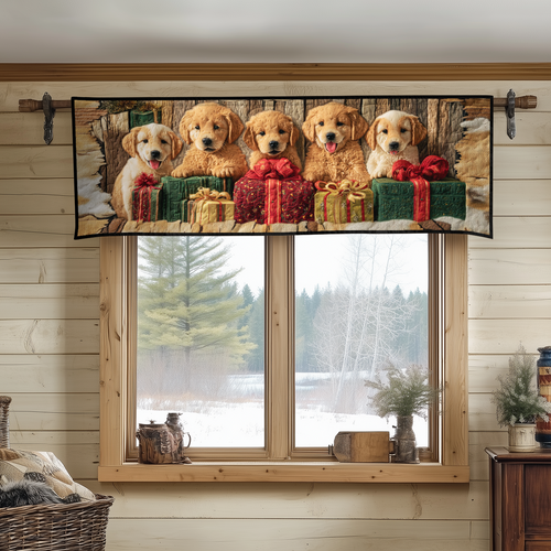 Gift Den Goldens Quilted Valance NCU0XD923