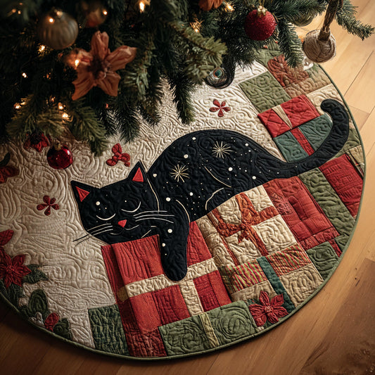 Gift Guardian Christmas Quilted Tree Skirt NCU0VL2982