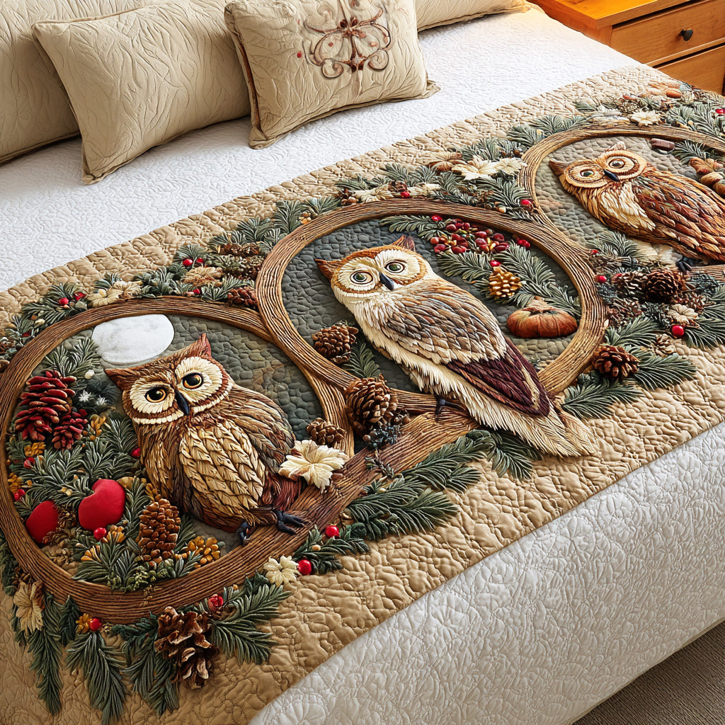 Gift of Wisdom Quilted Bed Runner NCU0TD1265