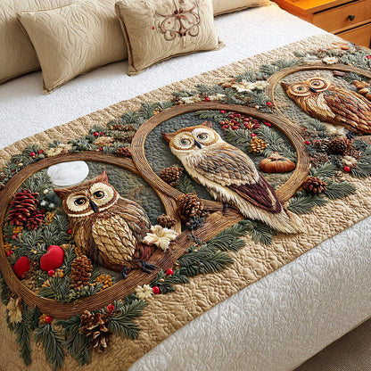 Gift of Wisdom Quilted Bed Runner NCU0TD1265