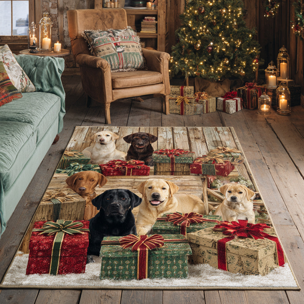 Gifted Labrador Retriever Area Rug NCU0HH1437