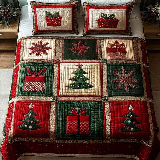 Gifted Magic 3-Piece Quilted Bedding Set NCU0NT2334