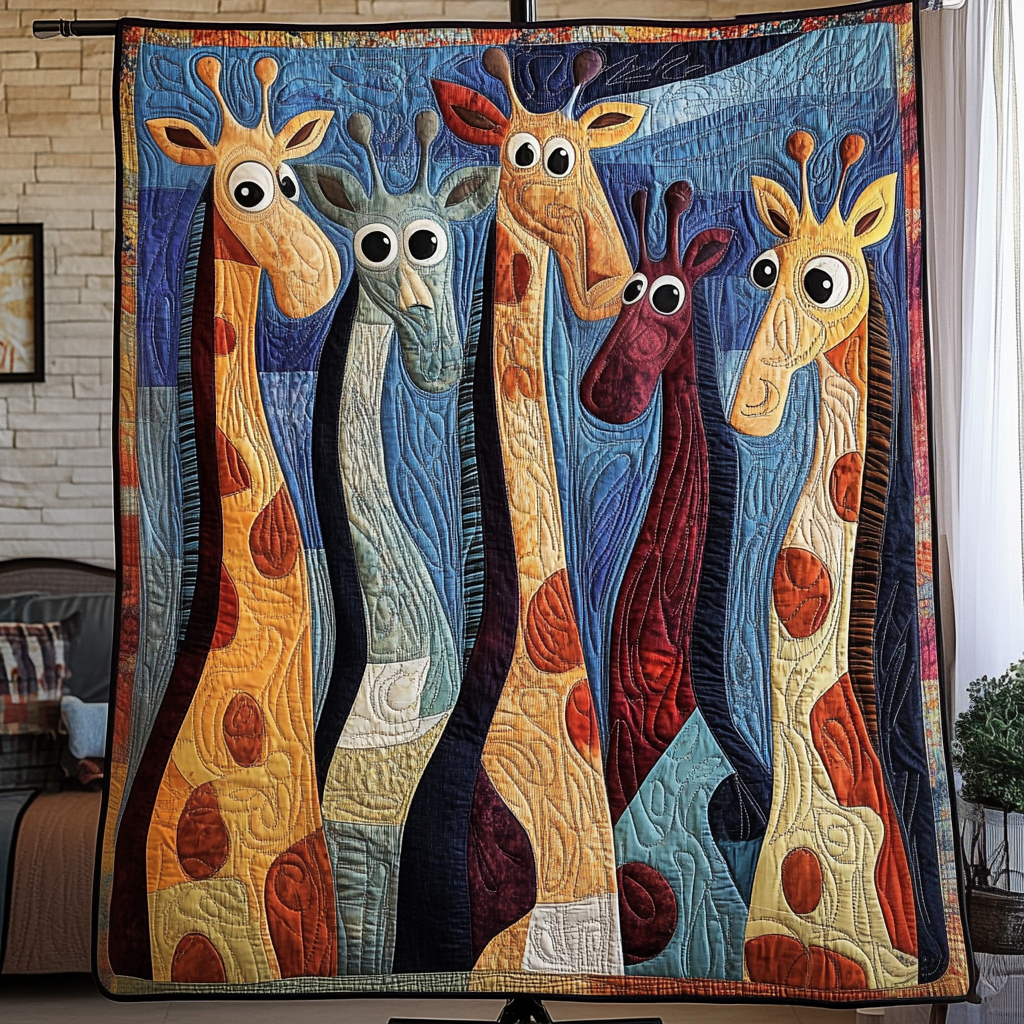 Giggle Safari Quilted Blanket NCU0VH5457