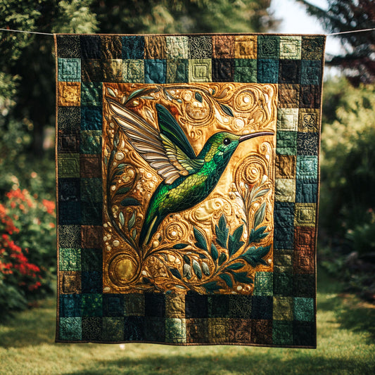 Gilded Grace Quilted Blanket NCU0TV014