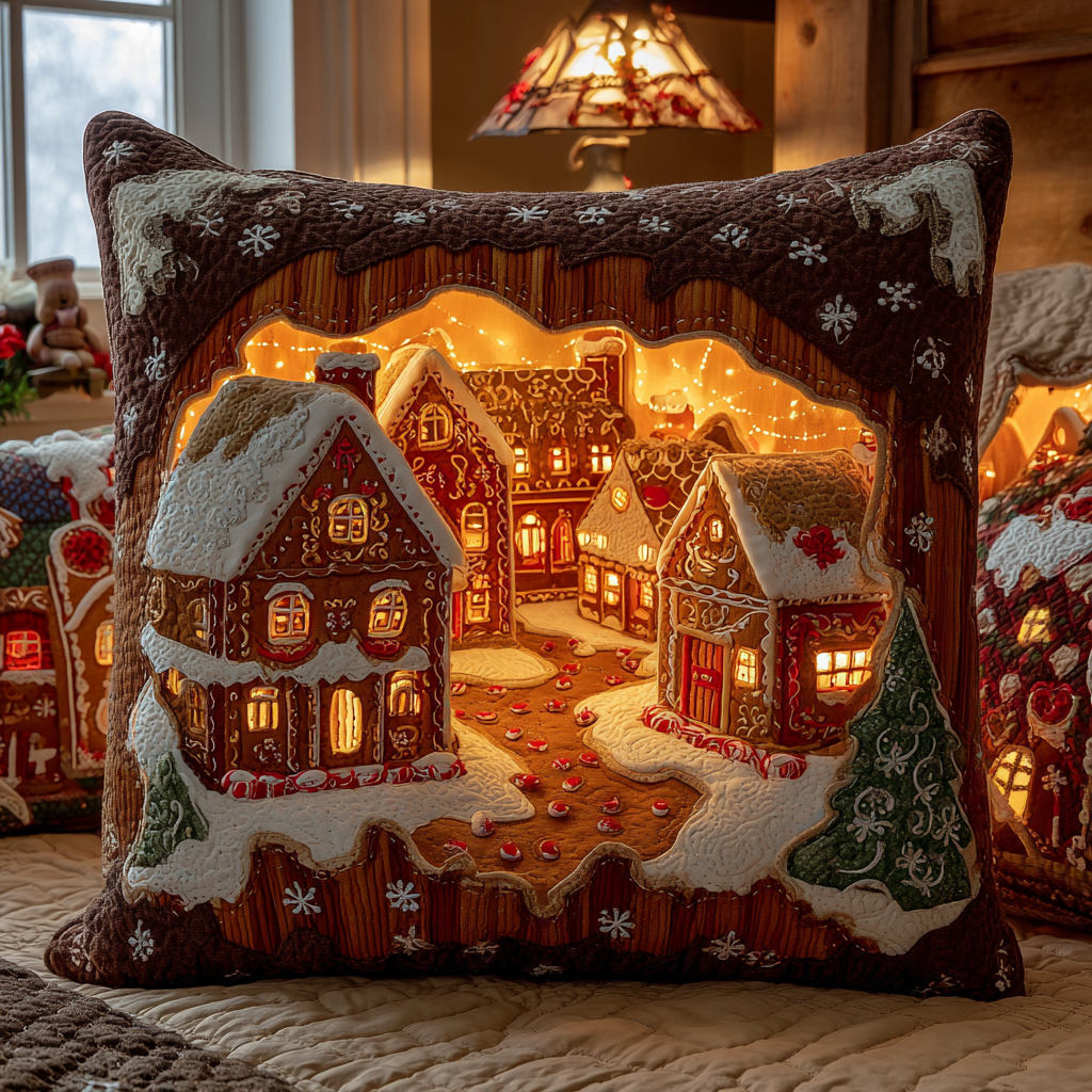 Ginger Glow Quilted Pillow Case NCU0DV8309