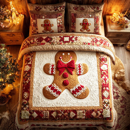 Ginger Joy 3-Piece Quilted Bedding Set NCU0TV271