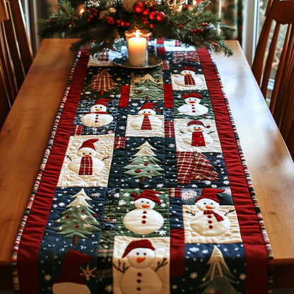 Gingerbread Magic Quilted Table Runner NCU0NT639