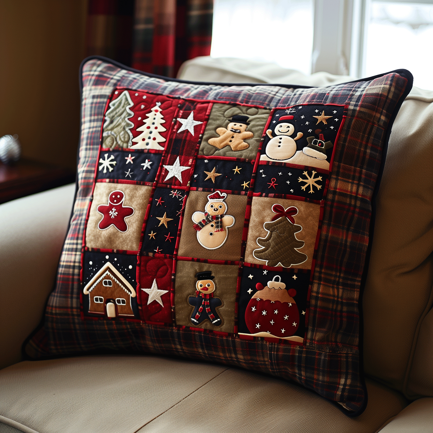Pine Grove Quilted Blanket NCU0NT278 main image 1