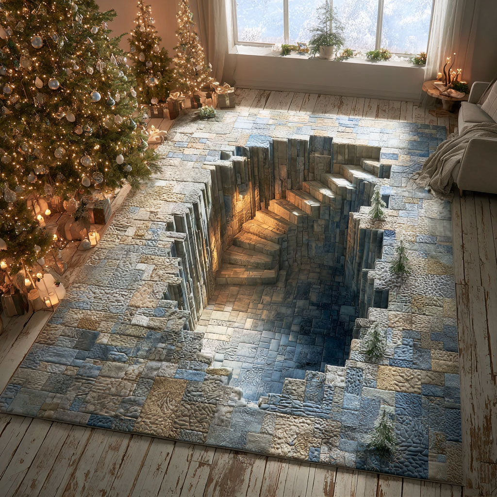 Glacier Steps Area Rug NCU0PT10491