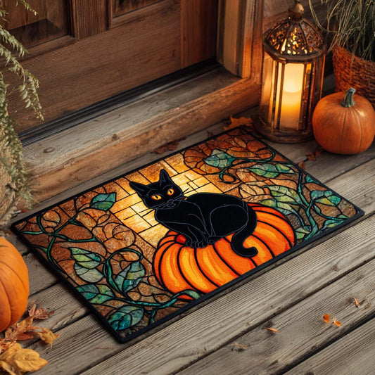 Glass Cat Light Doormat NCU0XD865