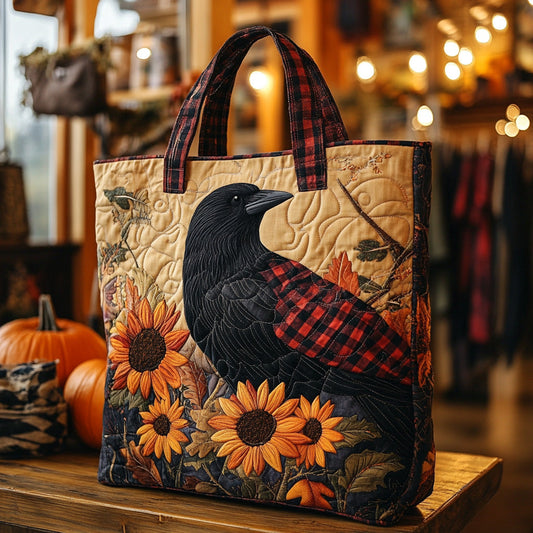 Gloom Gold Quilted Tote Bag NCU0DV7074