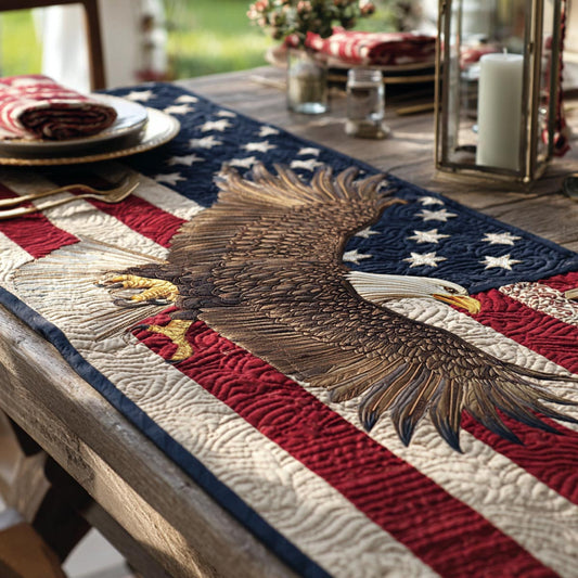 Glory Fields Quilted Table Runner NCU0DV9369